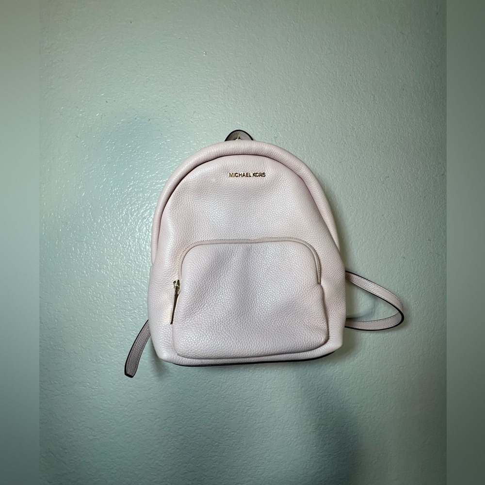 Michael Kors Blush Pink Backpack